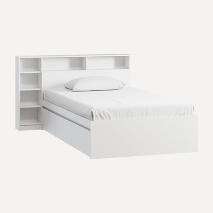 Детская кровать Астрит 120 White