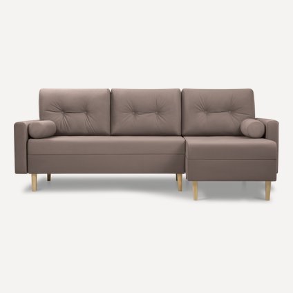 Диван угловой Нумо Velvet Latte