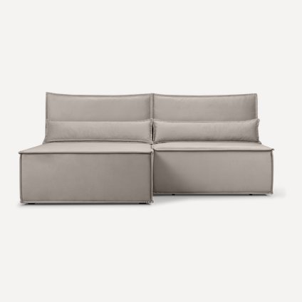 Диван угловой Стаус Velvet Cocoa