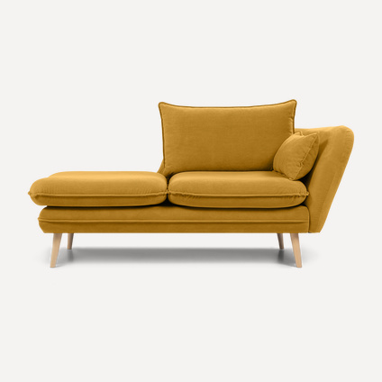 Кушетка Берил Velvet Mustard