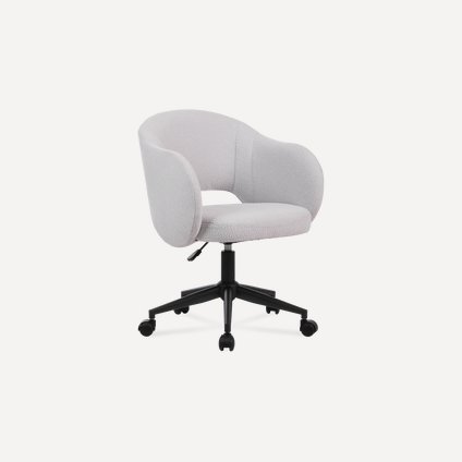 Офисное кресло Дейзи Bucle Light Grey