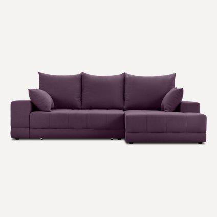 Диван угловой Дарол Velvet Plum