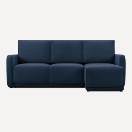 Диван угловой Виллес Велюр Синий