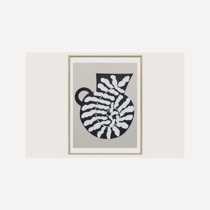 Картина Флер Бежевый 45x60