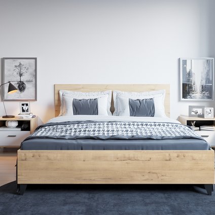 Спальня модульная Окленд-1 Белый