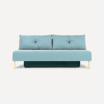 Диван прямой Берг Lozenge Green