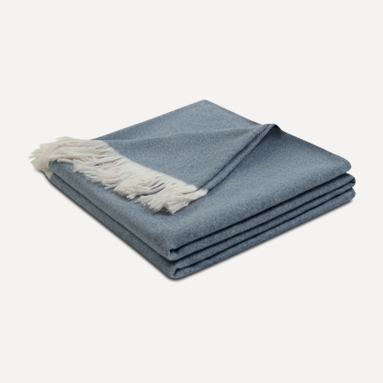 Плед Тут Рядом Хорошо Синий 140x200