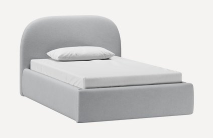 Кровать Кевия 120 Soft Silver