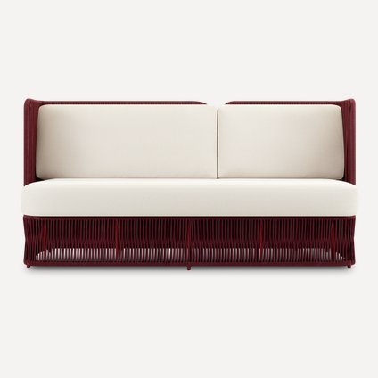 Диван прямой Ланоси-1 Textile Bordo