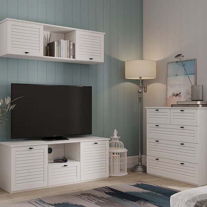 Модульная гостиная Монмарт-2 Белый