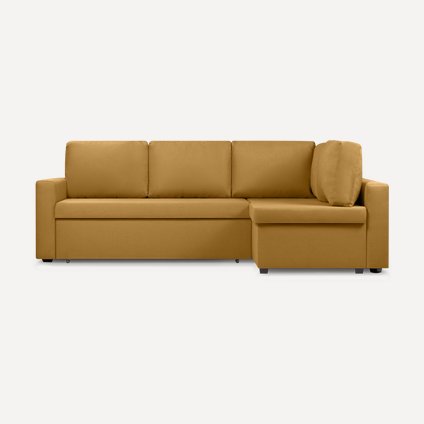 Диван угловой Милбург Textile Yellow