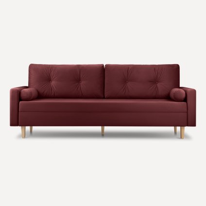 Диван прямой Нумо Velvet Marsala