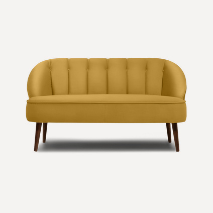 Диван прямой Мона Velvet Yellow