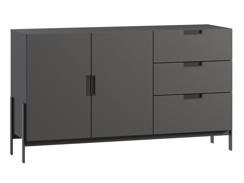 Тумба Лигес 153x87 Графитовый