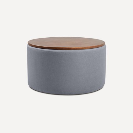 Пуф Арис-2 Textile Grey