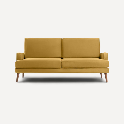 Диван прямой Хевит Barhat Yellow