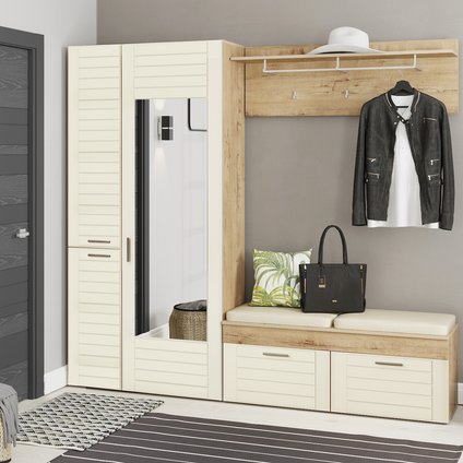 Модульная прихожая Ливорно-2 Панакота