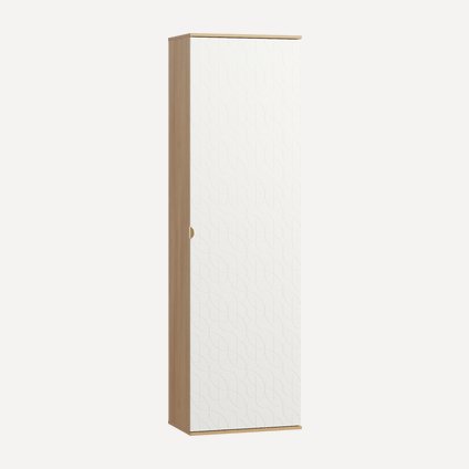 Распашной шкаф Монблан 1.2-63x214 Ритм Белый