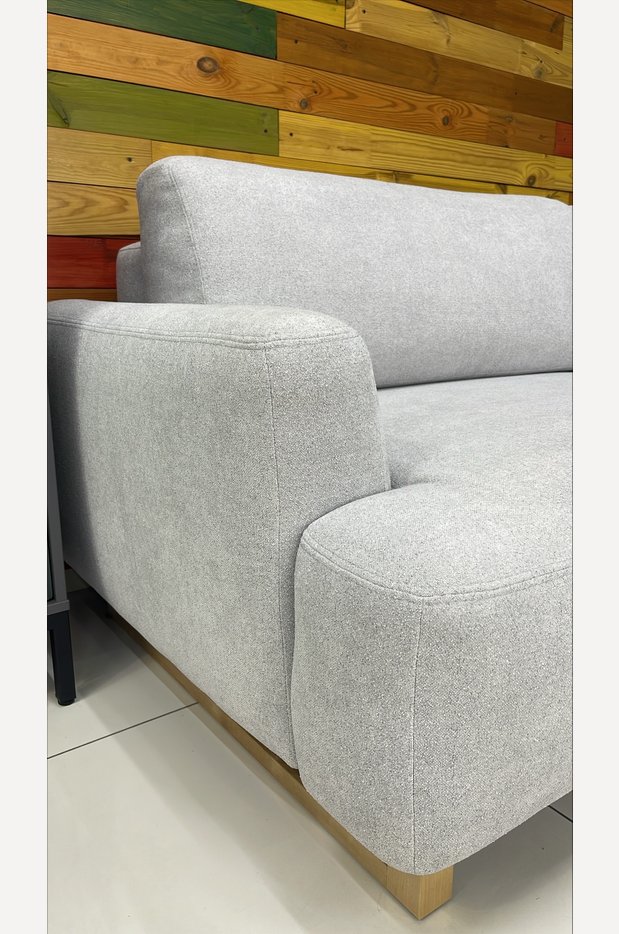 Диван угловой Онте Bucle Silver - фото 2 Диван угловой Онте Bucle Silver - фото 2