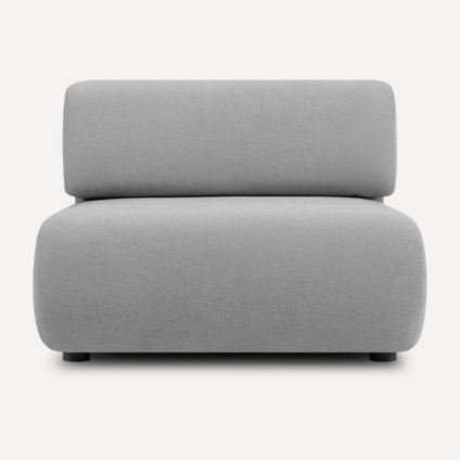 Кресло Маиль-1НР Bucle Silver