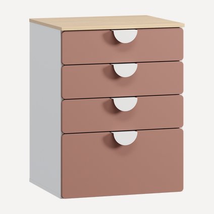 Комод детский Милна-3 Coral