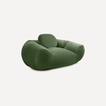 Пуф Тут Рядом Красавчик Велюр Оливковый