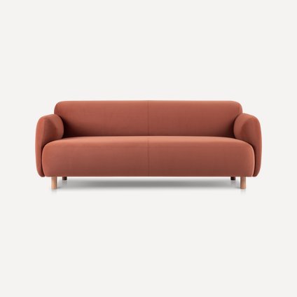 Диван прямой Пайпел-3 Velvet Terra