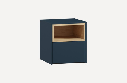 Тумба прикроватная Висмар-1.1 Dark Blue
