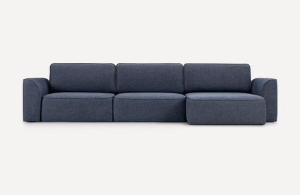 Диван угловой Спейс-2 Soft Navy Blue