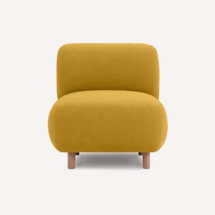 Кресло Пайпел Bucle Yellow