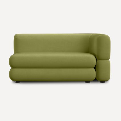 Диван прямой Brera-5 Velour Olive