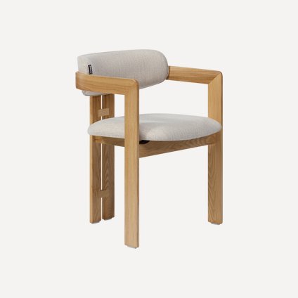 Стул Теодор-2 Рогожка Бежевый/Натуральный