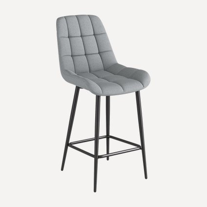 Стул полубарный Флекс-1 Textile Grey