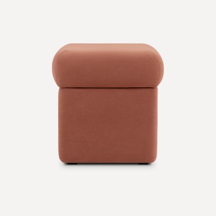 Пуф Палси Велюр Терракотовый