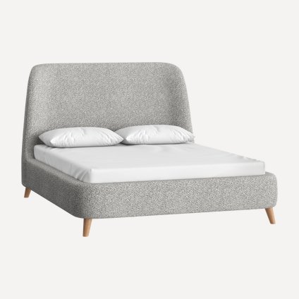 Кровать Молсон 140 Bucle Smoky