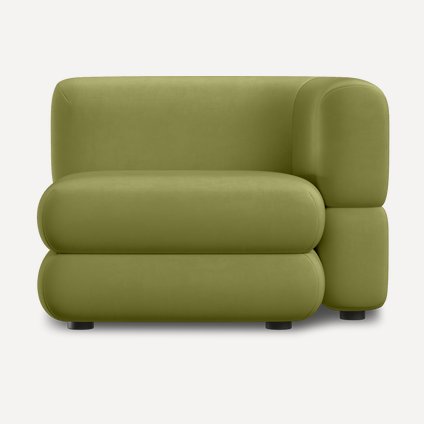 Кресло Brera-10 Velour Olive