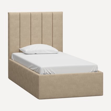 Кровать Вега 90 Velvet Beige