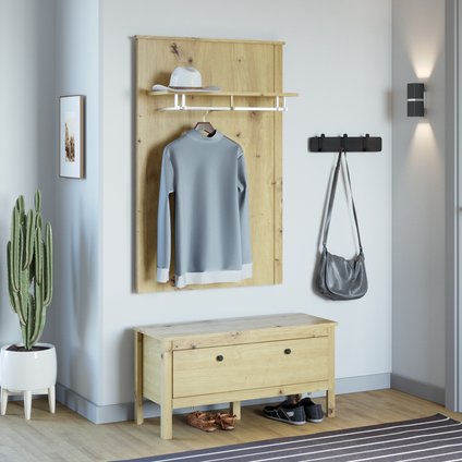 Модульная прихожая Хельга-4 Дуб Артизан