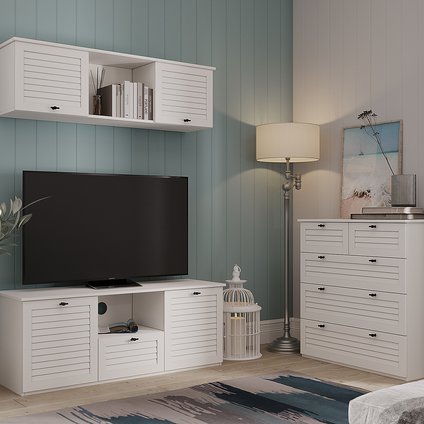 Модульная гостиная Монмарт-2 Белый