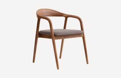 Стул Касл Textile Brown