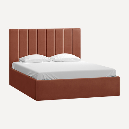 Кровать Вега 180 Barhat Salmon