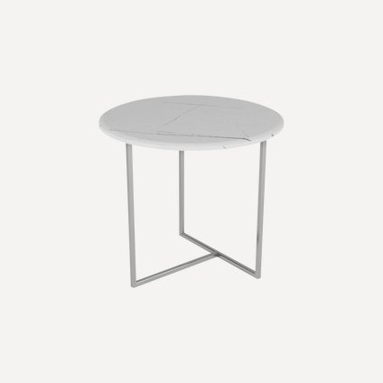 Журнальный стол Альбано Белый Мрамор