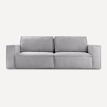 Диван прямой Эби Happy Grey