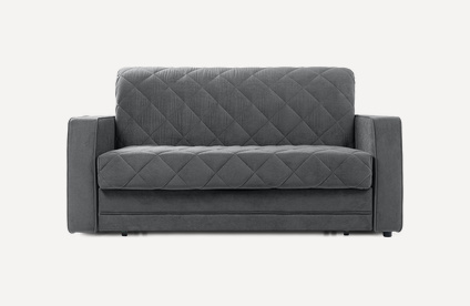 Диван прямой Фолс 160 Velvet Grey