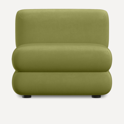 Brera-14 Velour Olive