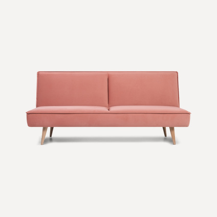 Диван прямой Поли Velvet Pink