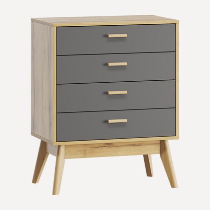 Комод Нордик-4 Wood Grey