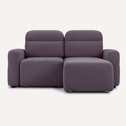 Диван угловой Вильен мини Velvet Plum