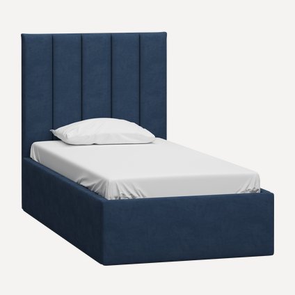 Кровать Вега 90 Velvet Blue