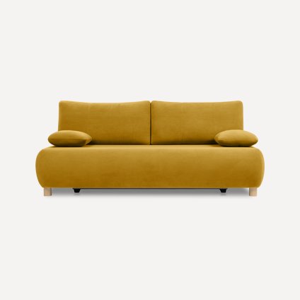 Диван прямой Рейли Velvet Yellow